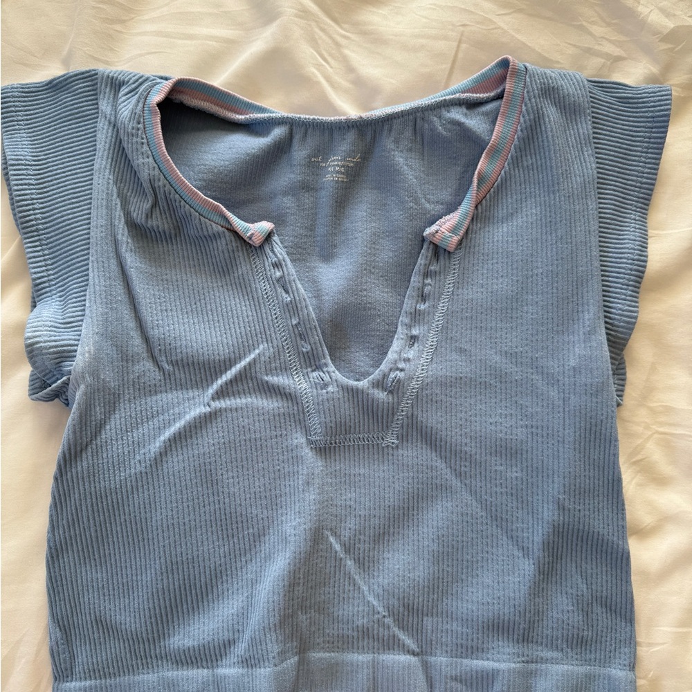 Urban Outfitters Blue Short Sleeve Tee